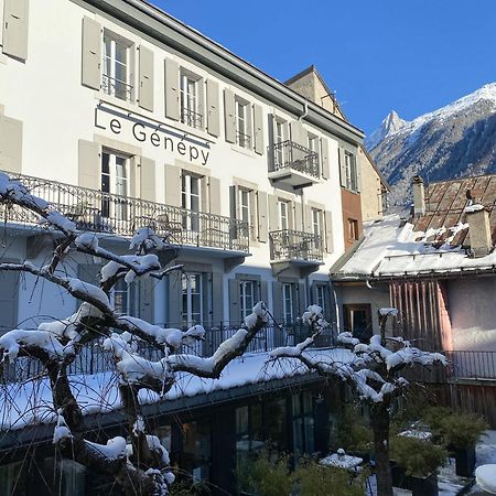 Le Genepy - Appart'Hotel De Charme Chamonix Exteriör bild